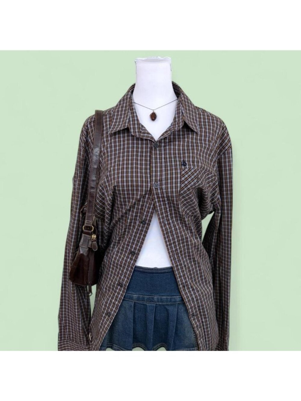 volcom plaid skater shirt